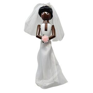 Ethnic Bride Wedding Day Anniversary 16" Christmas Nutcracker